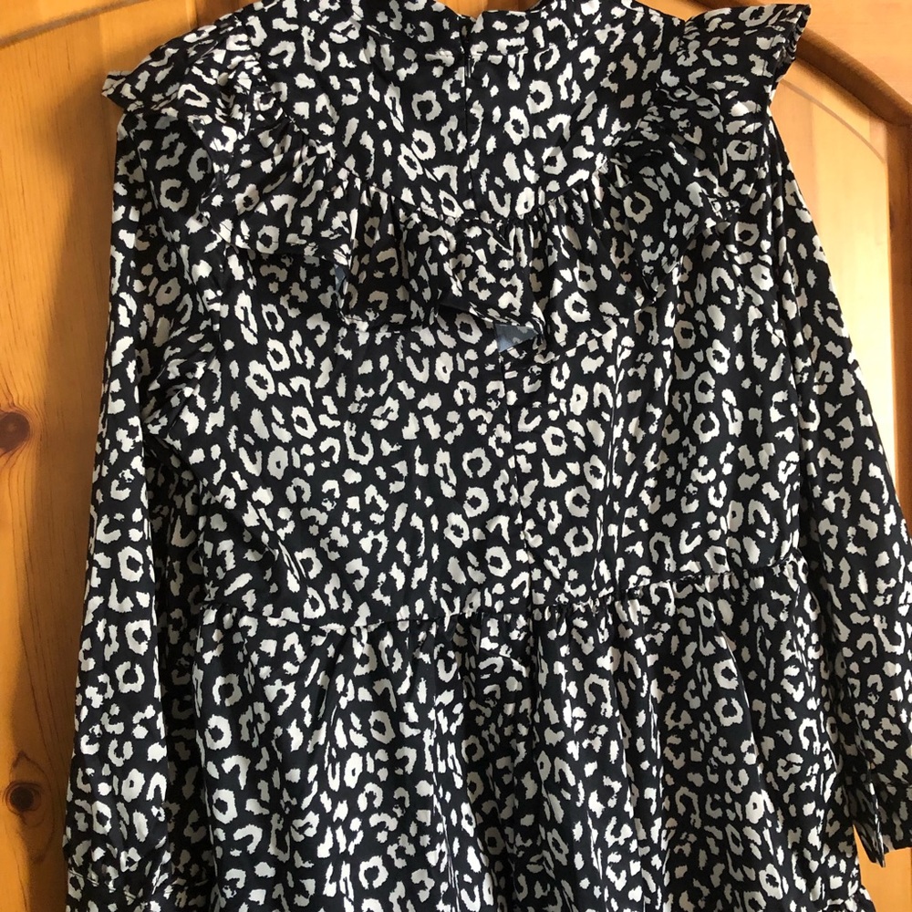 Black and white ruffle dress - Picture 5 of 6